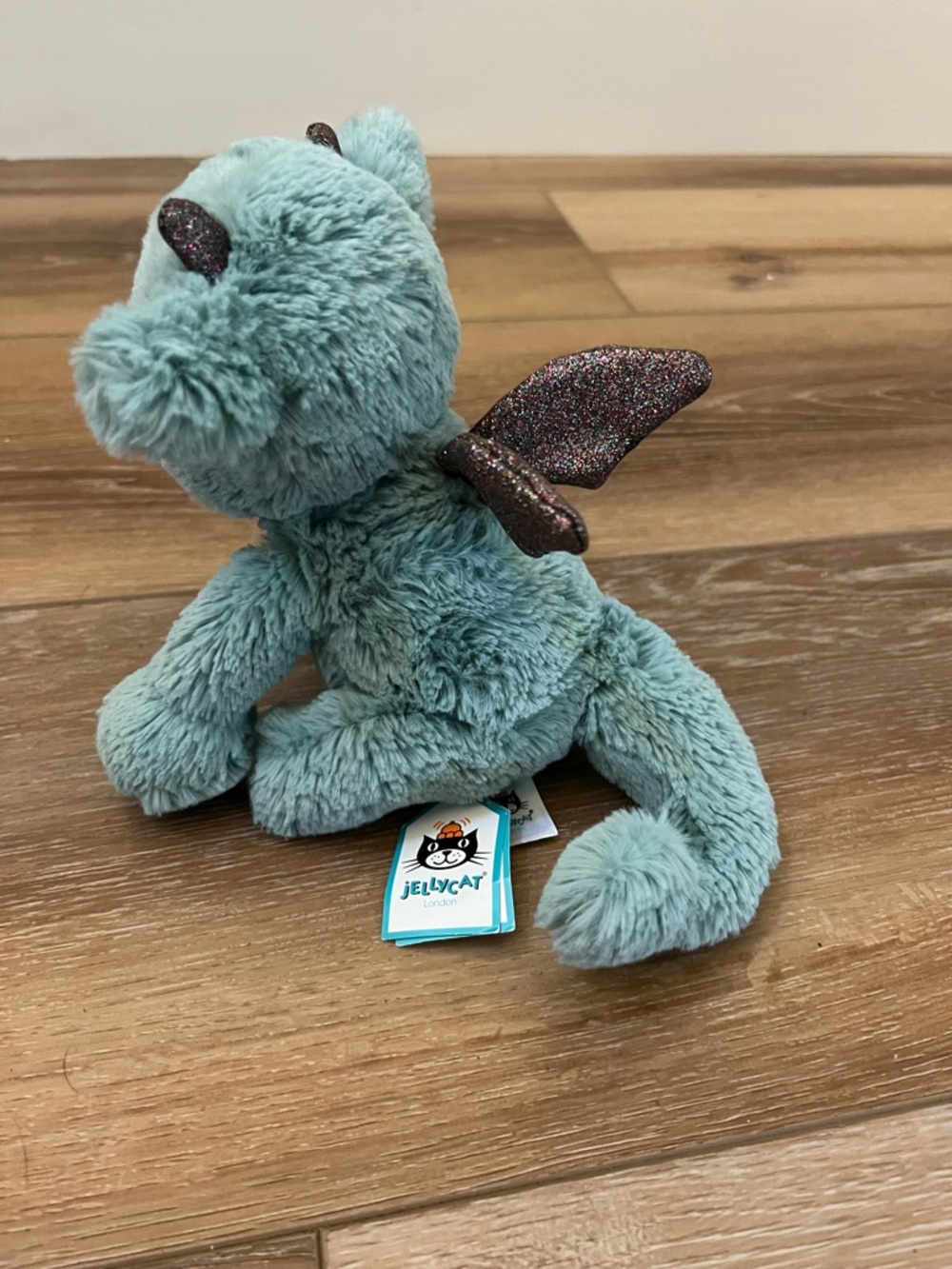 NWT JellyCat Starry Eyed Dragon stuffed Animal